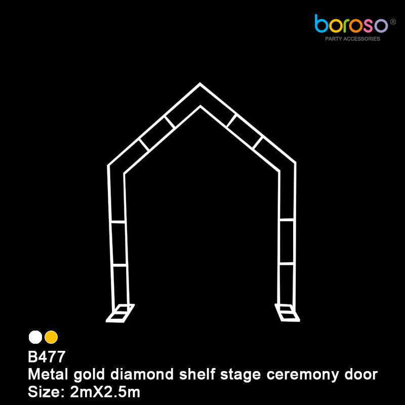 Borosino B477 Metal Ceremony Door White