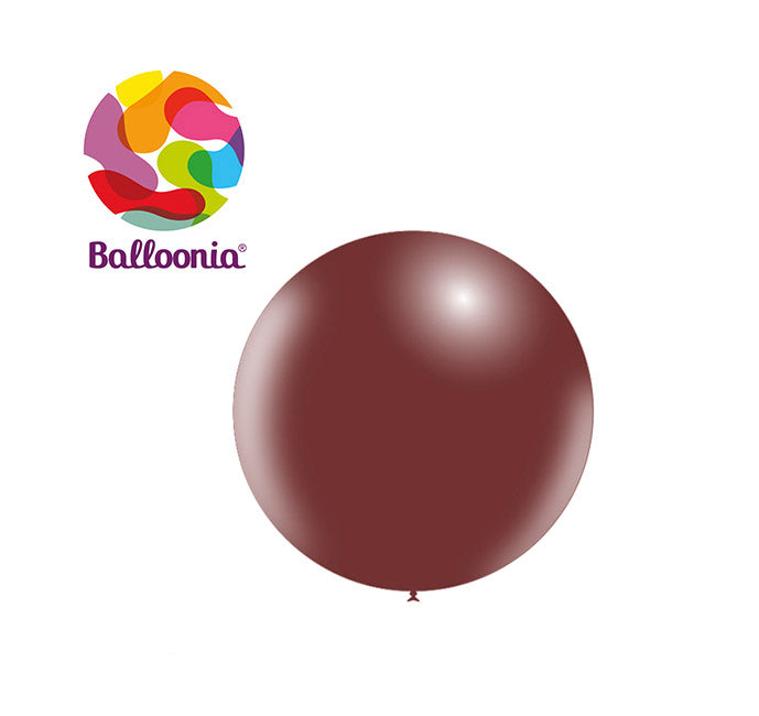 Balloonia 3ft Latex Chocolate 5ct