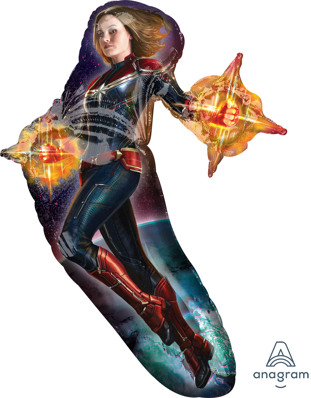 Anagram 37" Captain Marvel Balloon