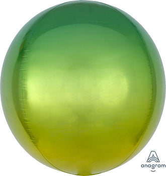 Anagram 16" Ombre Yellow & Green Orbz