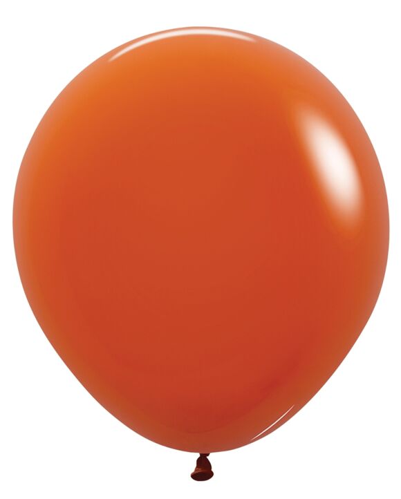 Sempertex 18" Sunset Orange 25ct