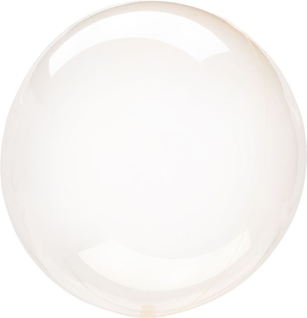 Anagram 10" Orange Crystal Clearz Balloon