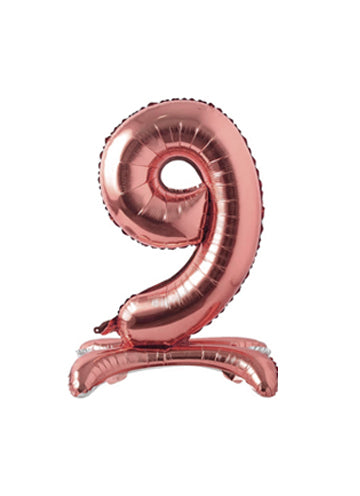 28" Rose Gold Standing Foil Balloons