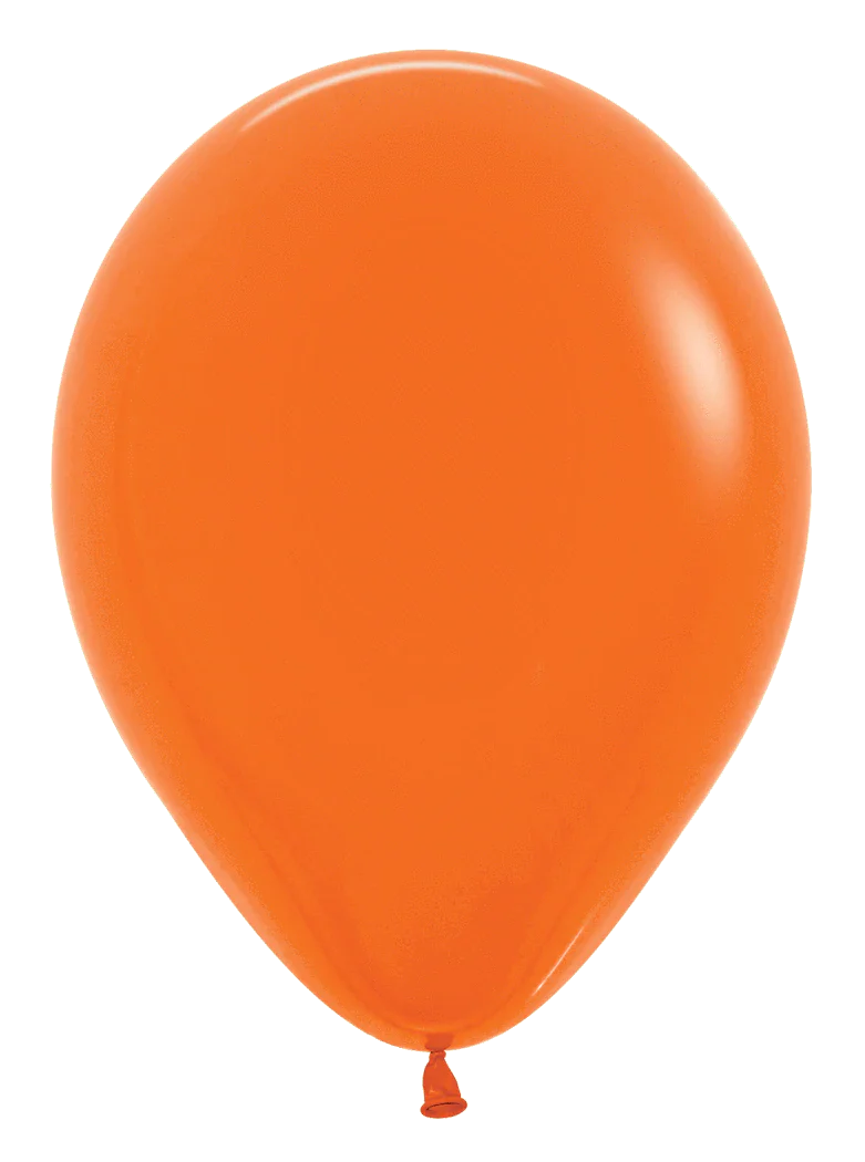 Sempertex 5" Fashion Orange 100ct