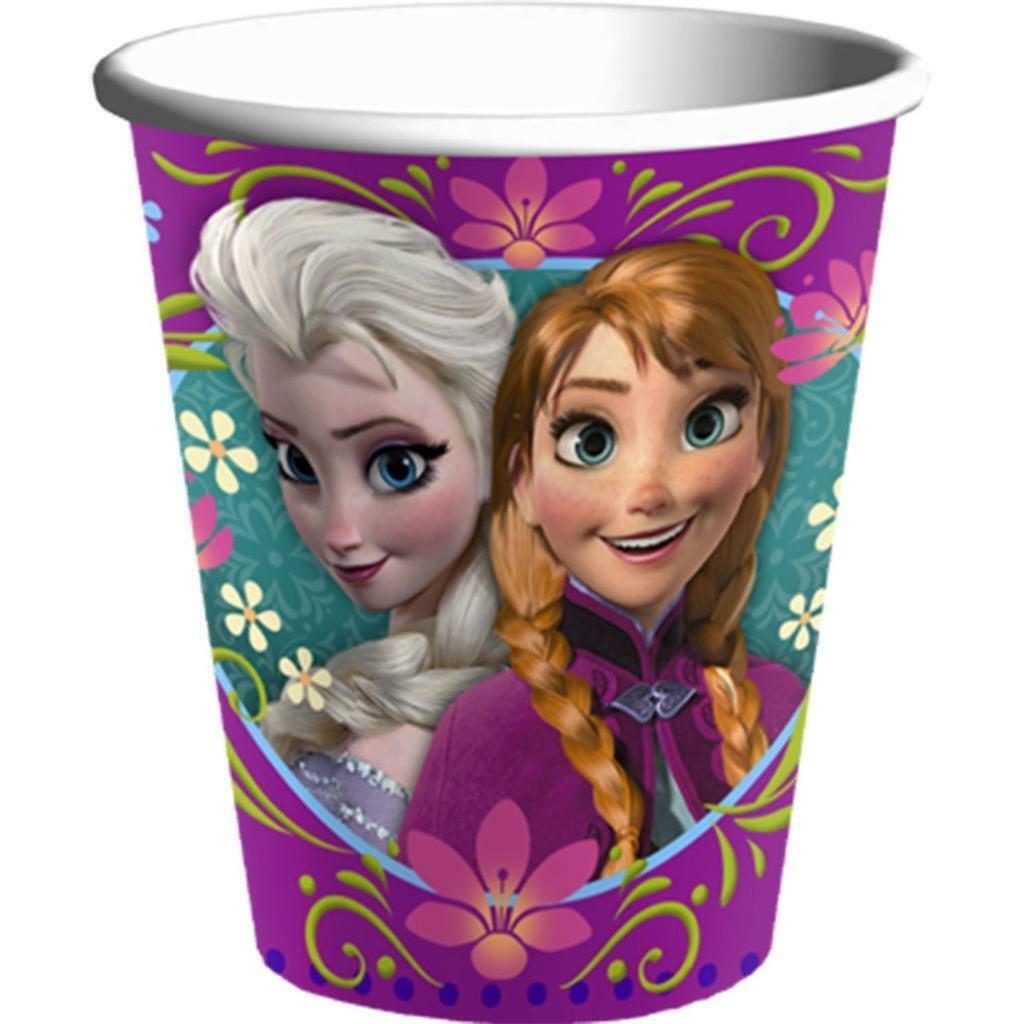 Disney Frozen 9oz Paper Beverage Cups 8ct