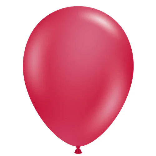 Tuftex 11" Metallic Latex Starfire Red 100ct