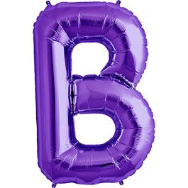 NorthStar 34" Purple Letter Balloon