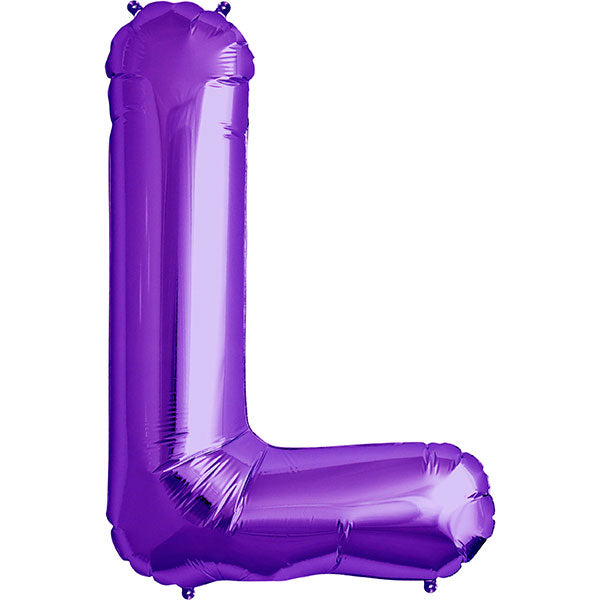 NorthStar 34" Purple Letter Balloon