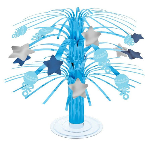 Baby Boy Mini Cascade Centrepiece