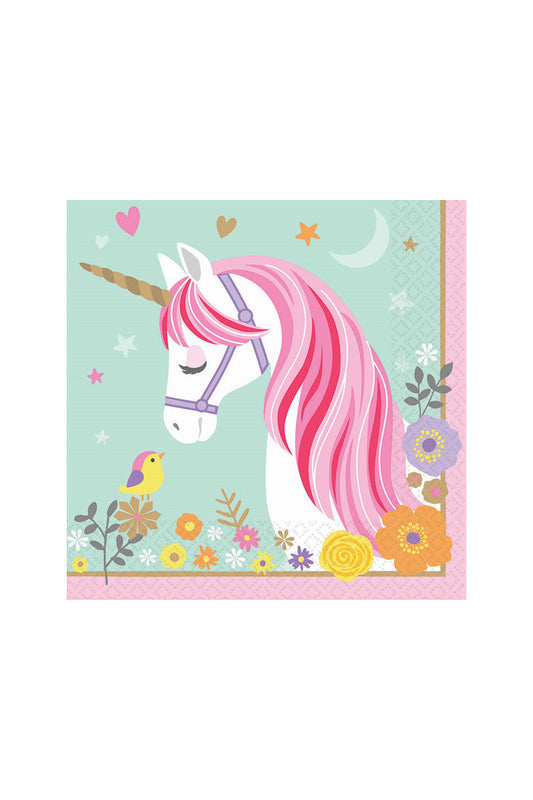 Magical Unicorn Luncheon Napkins 16ct