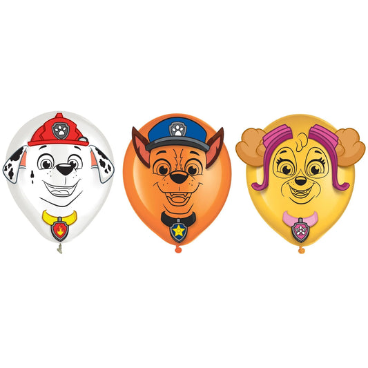 Paw Patrol™ Adventures 12" Latex Balloon Deco Kit 6ct