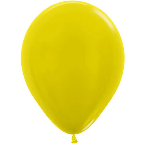 Betallatex 11" Metallic Latex  Yellow 100ct