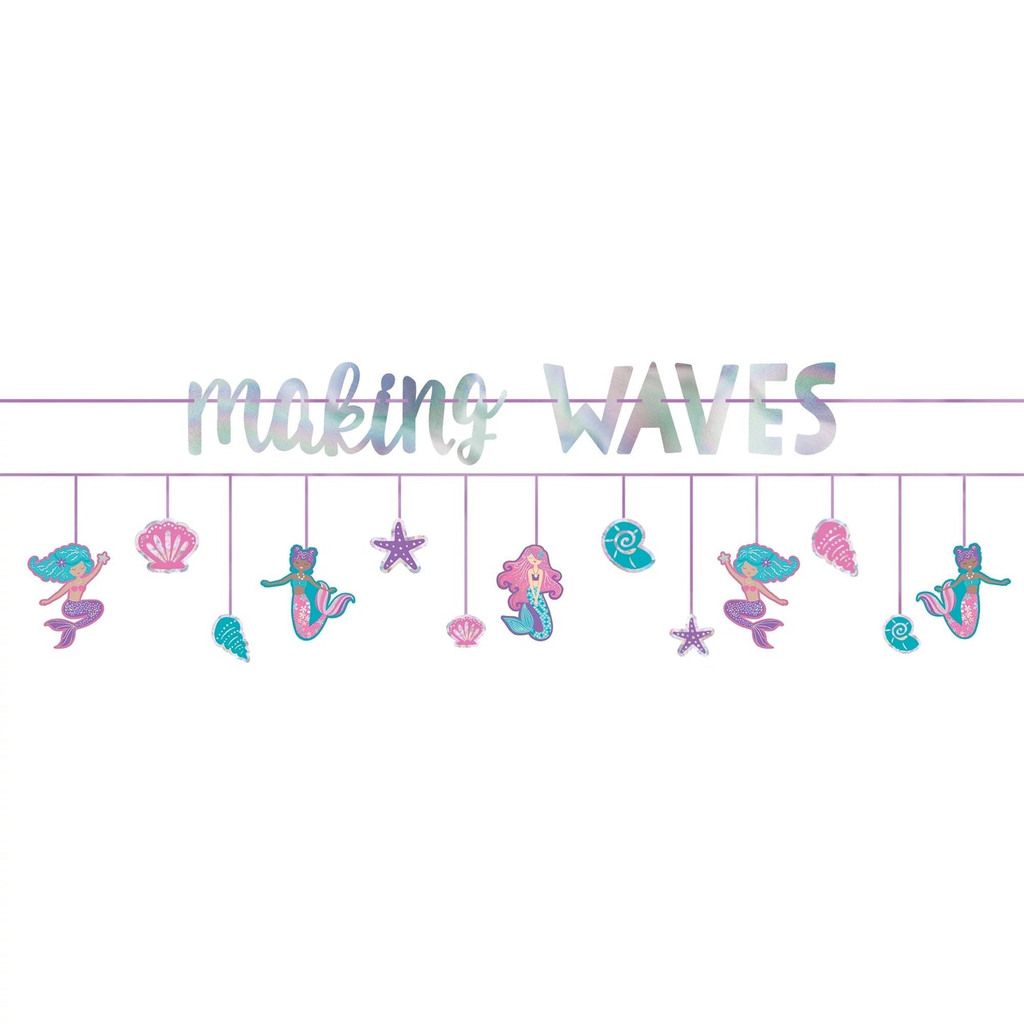 Shimmering Mermaids Double Banner Kit