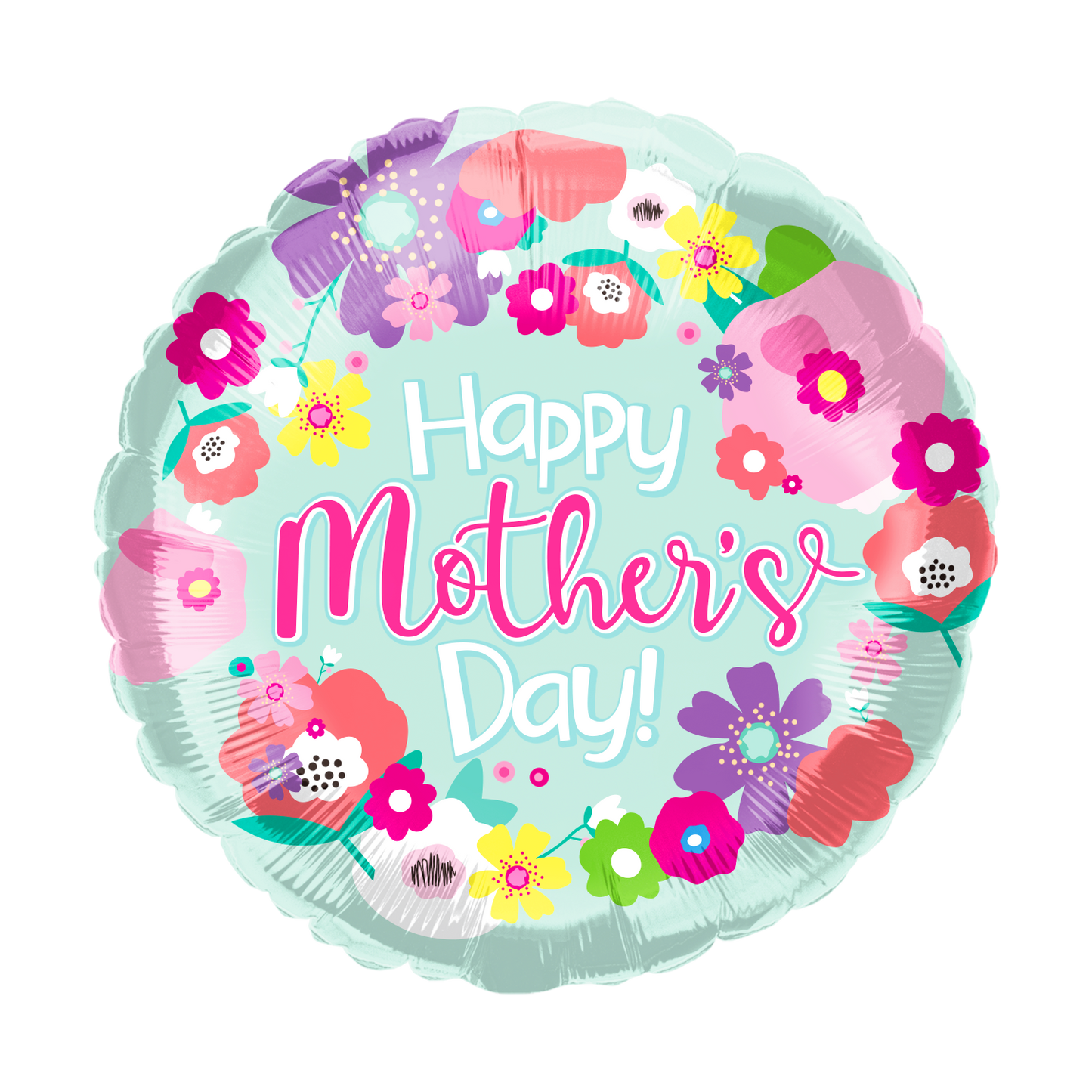 Party America 18" Happy Mother's Day Balloon Pack of 50