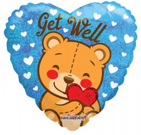 ConverUSA 18" Get Well Bear Balloon