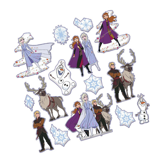 Disney Frozen 2 Puffy 15 Stickers