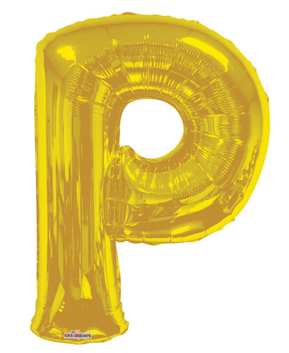 Conver USA 34" Gold Foil Balloon Letters