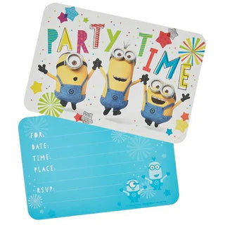 Despicable Me Invitations 8ct