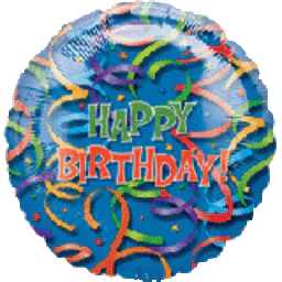 Anagram 32" Happy Birthday Confetti Balloon