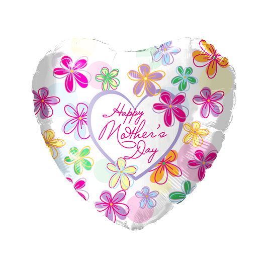 Party America 18" Happy Mother's Day Flower Balloon