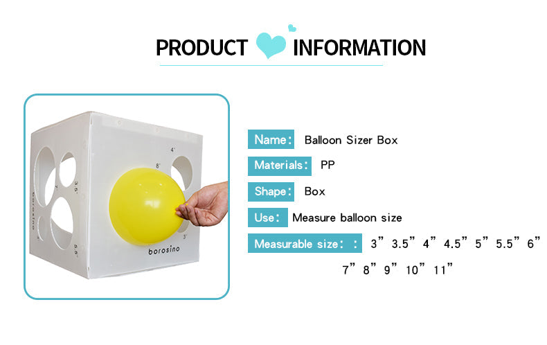 Borosino Balloon Sizer Box B703N