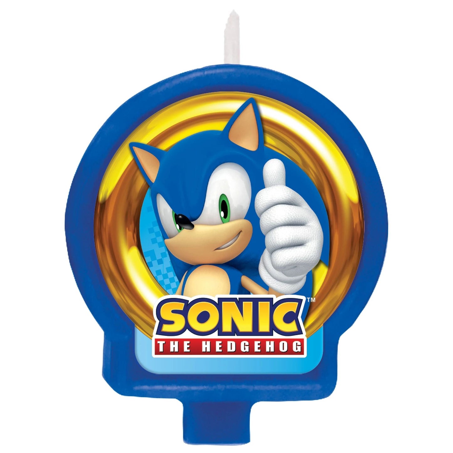 Sonic Birthday Candle