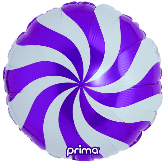 18” Purple Candy Swirl