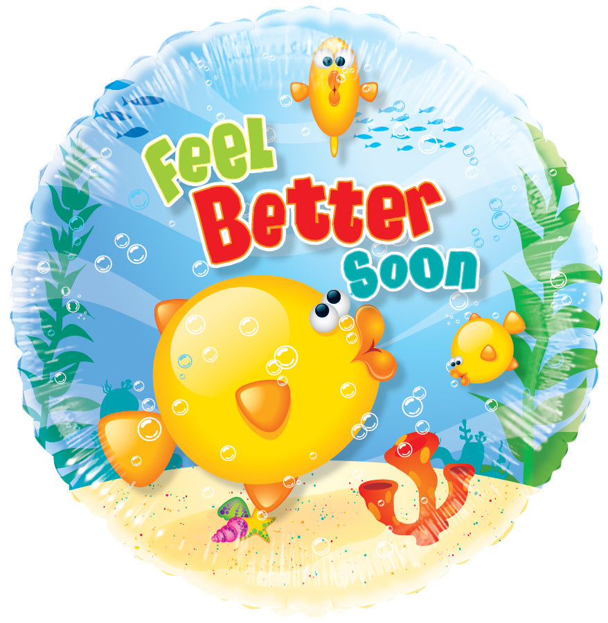 Conver USA 24" Feel Better Soon Clear View Balloon