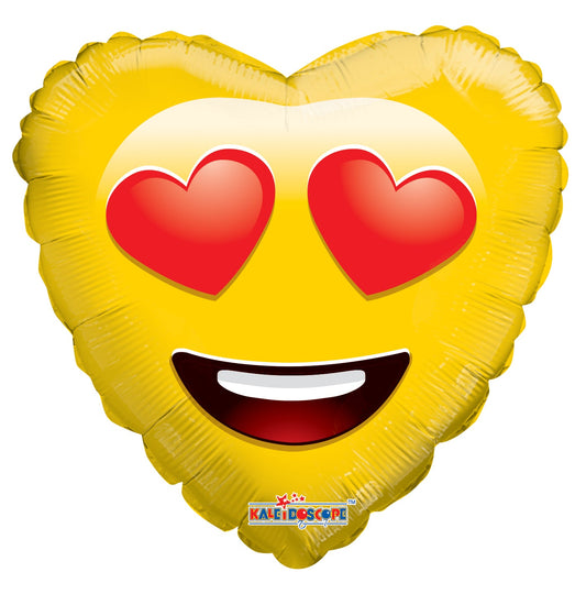 ConverUSA 18" Smiley In Love Balloon