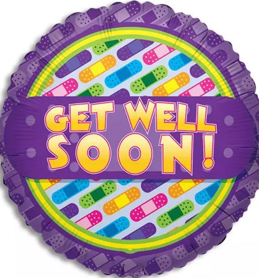 ConverUSA 18" Get Well Soon Balloon