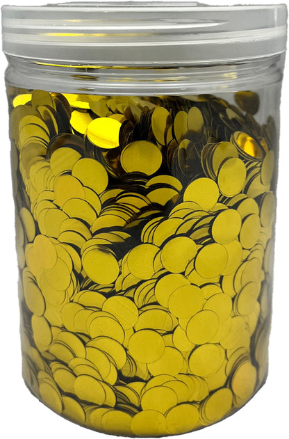 1cm Metallic Foil Confetti Jar