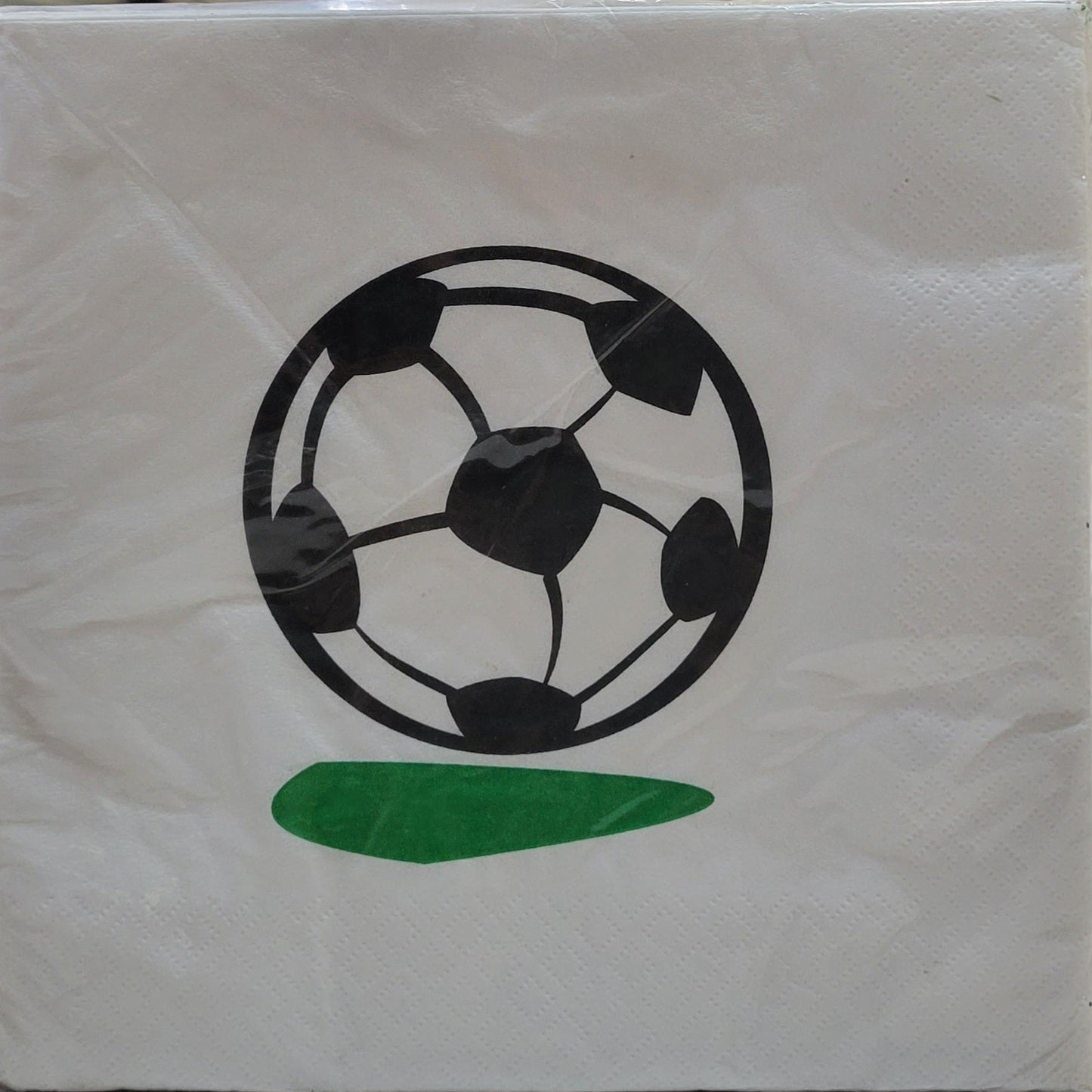 Team Sports Soccer Beverage Napkins 16ct