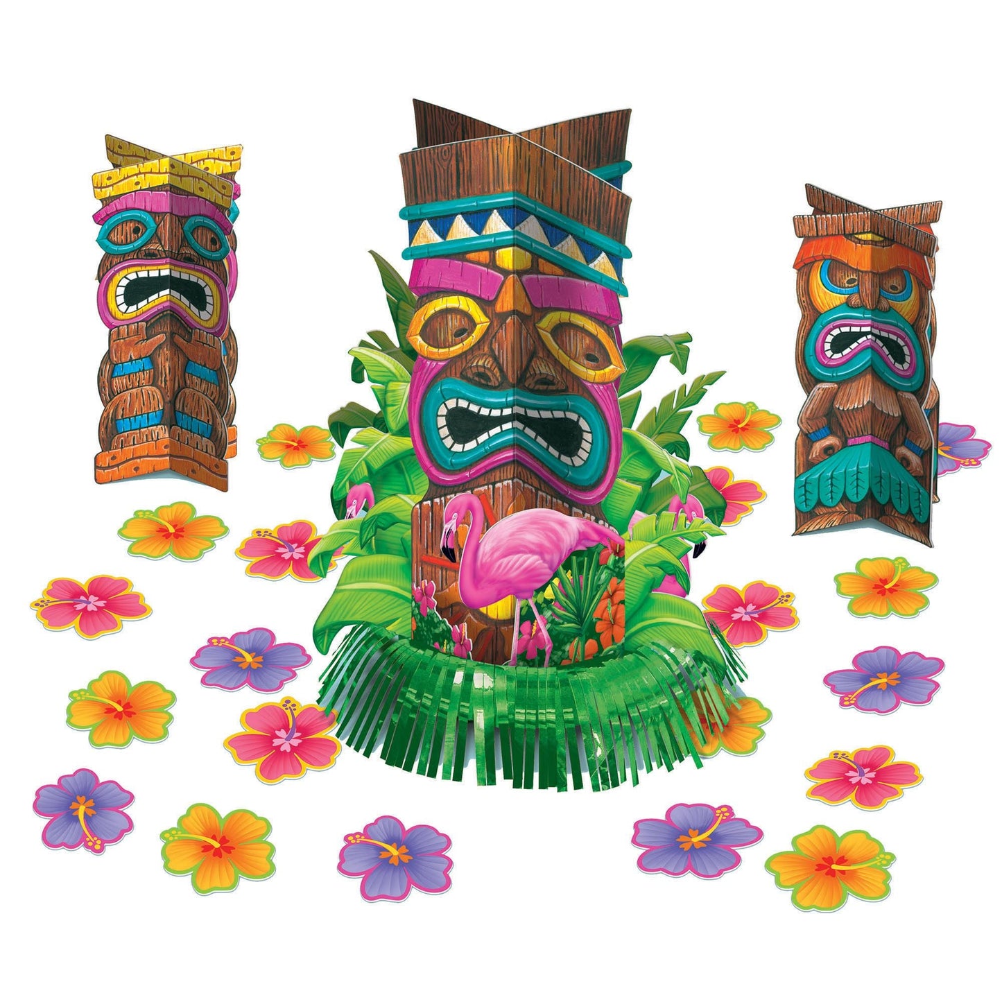 Tiki Table Decorating Kit