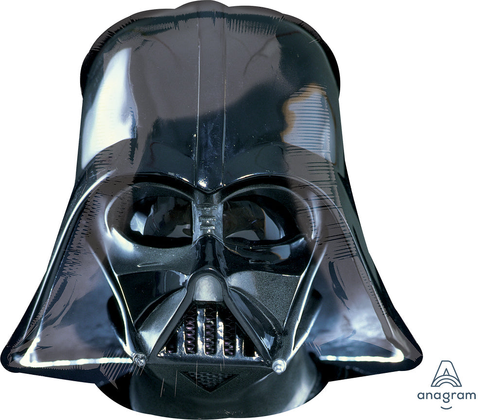 Anagram 25" Darth Vader Helmet Black Balloon