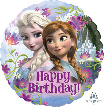 Anagram 18" Frozen Happy Birthday Balloon