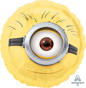 Anagram 18" Yellow Minion Balloon