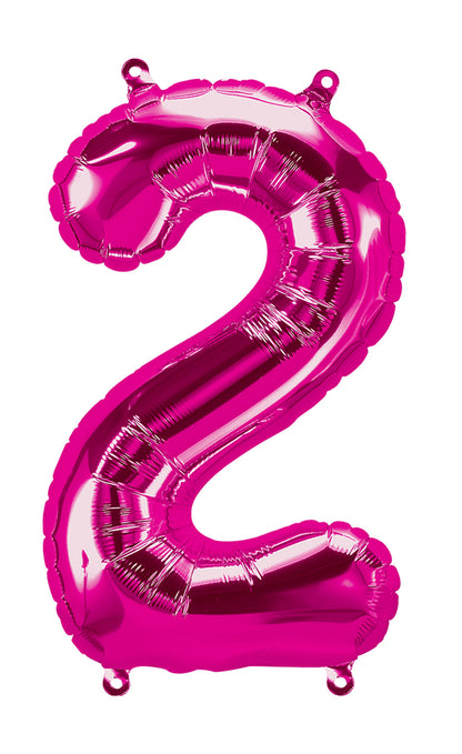 Party America 26" Fuchsia Numbers