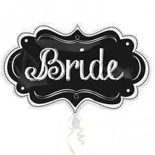 Anagram 16" Bride Chalkboard Supershape 1ct