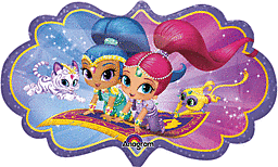 Anagram 27" Shimmer and Shine Balloons