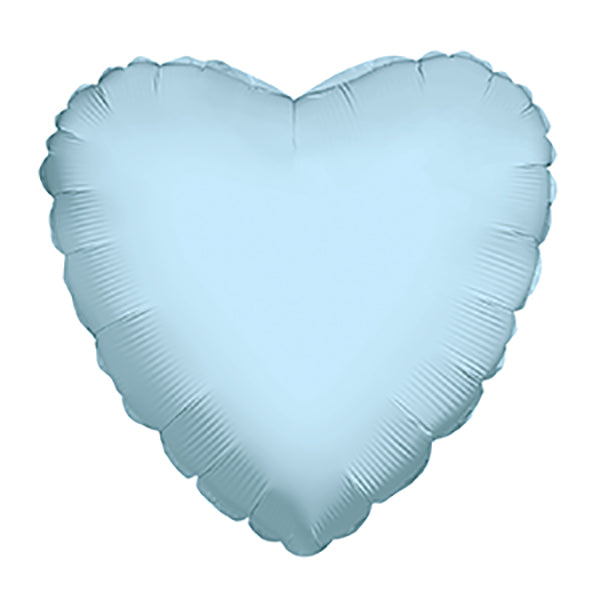 ConverUSA 4" Light Blue Heart 10ct