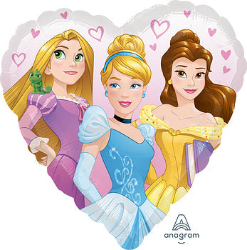 Anagram 18" Princess Heart Balloon