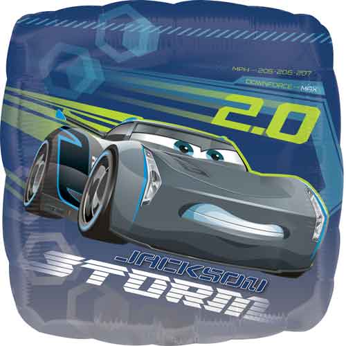 Anagram 18" Cars 3 Storm and Cruz Balloon