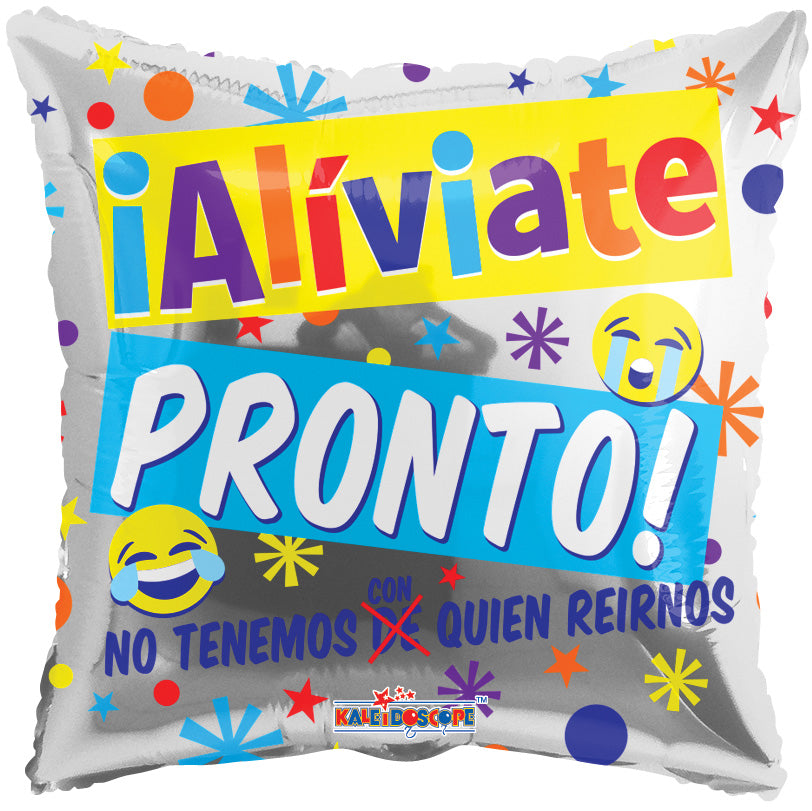 Conver USA 18" Aliviate Pronto Emojis Balloon