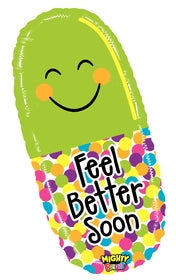 Betallic 29" Mighty Feel Better Pill Balloon