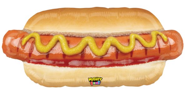 Betallic 34" Mighty Hot Dog Balloon