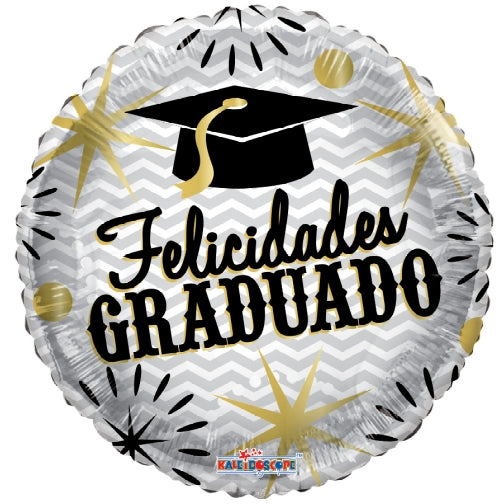 ConverUSA 18" Felicidades Graduado Balloon