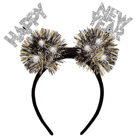 Amscan Happy New Year Pom Pom Headband