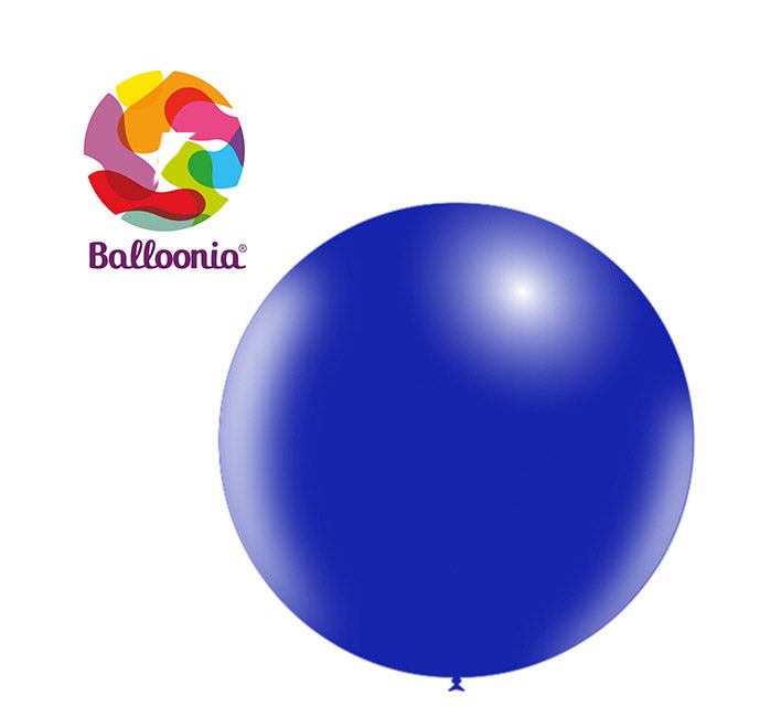 Balloonia 3ft Navy Blue Latex Balloon 5ct