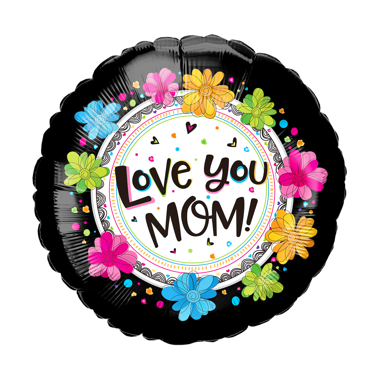 Party America 18" Love You Mom Balloons Pack of 50