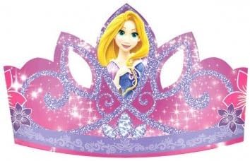 Disney Rapunzel Tiaras 8ct